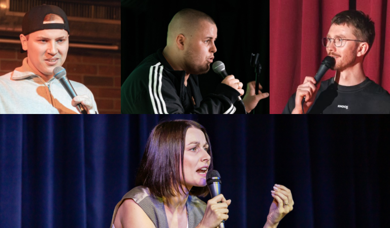 🔞 Kai vietoje smokingų – kedai, o vietoje pozų – juokas. „Šiaulių naktyse XV“ – keturių stand-up balsų vakaras